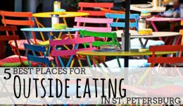 5 Best Outside Eateries in St. Petersburg