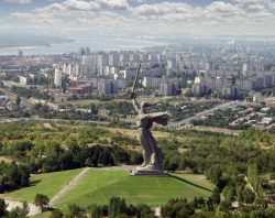 The Motherland Calls Statue Structure