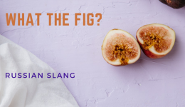 The Best of Russian Slang: What the Fig?