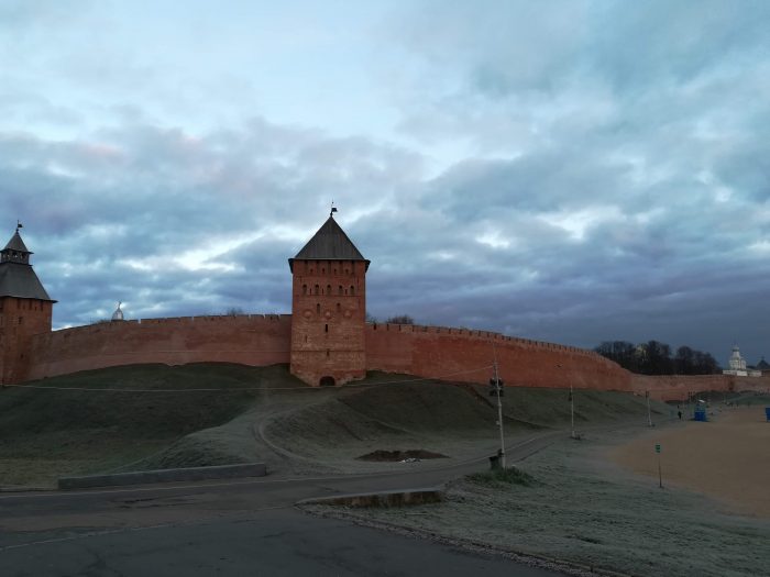 Picture of the walls from afar