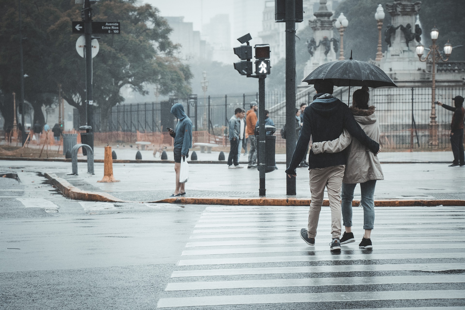 Activities in Moscow on a rainy day