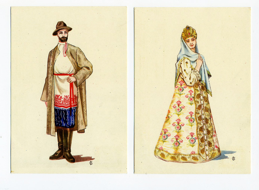 Evolution of Russian clothing